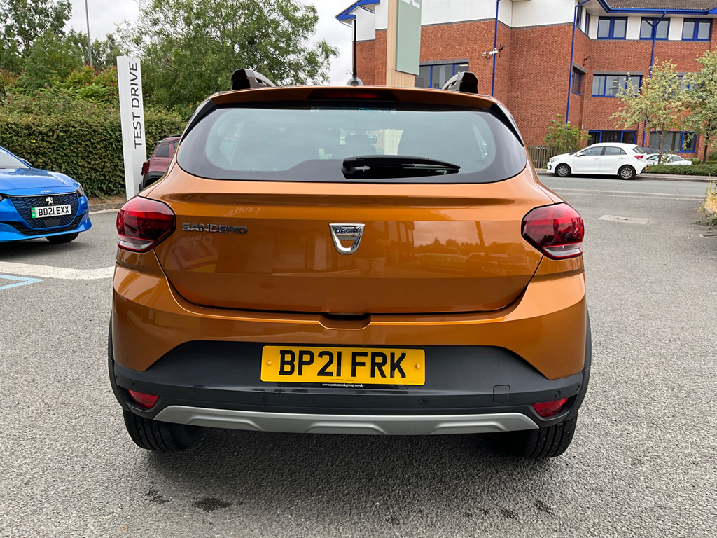 Dacia Sandero Stepway 1.0 Tce Prestige Hatchback Cvt Orange #5