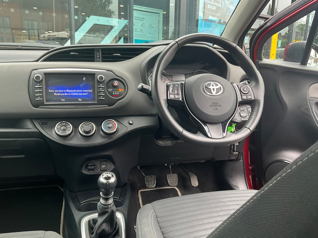 Toyota Yaris 1.5 Vvt-i Icon 110 Bhp Red #25