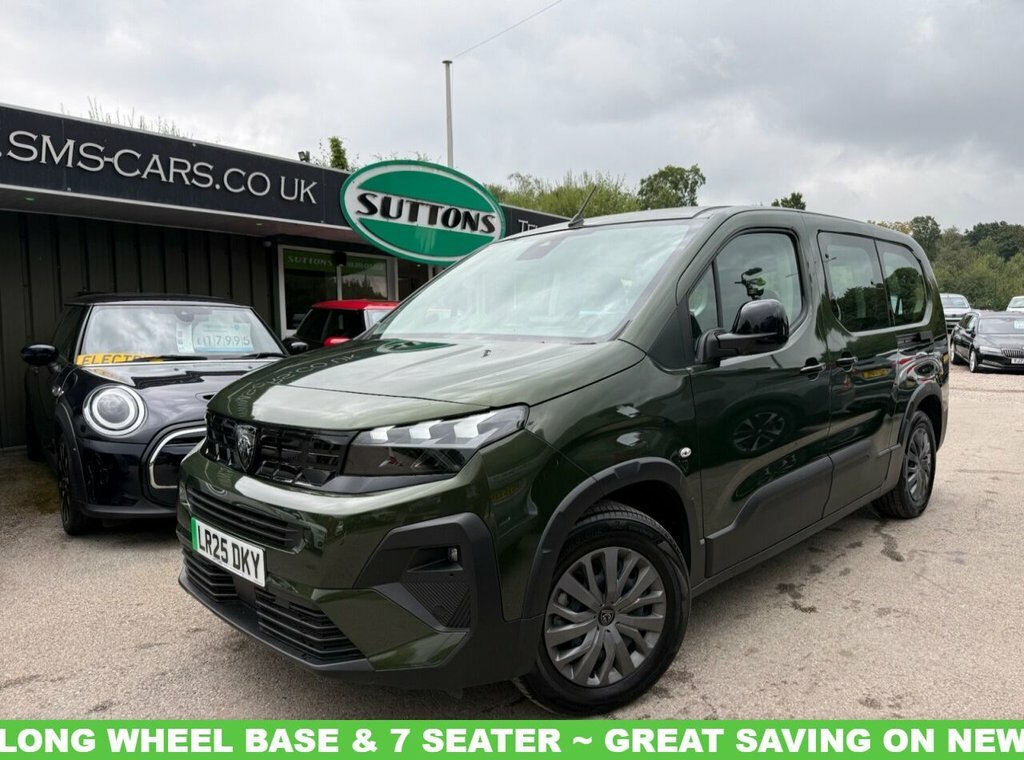 Peugeot e-Rifter Mpv Green
