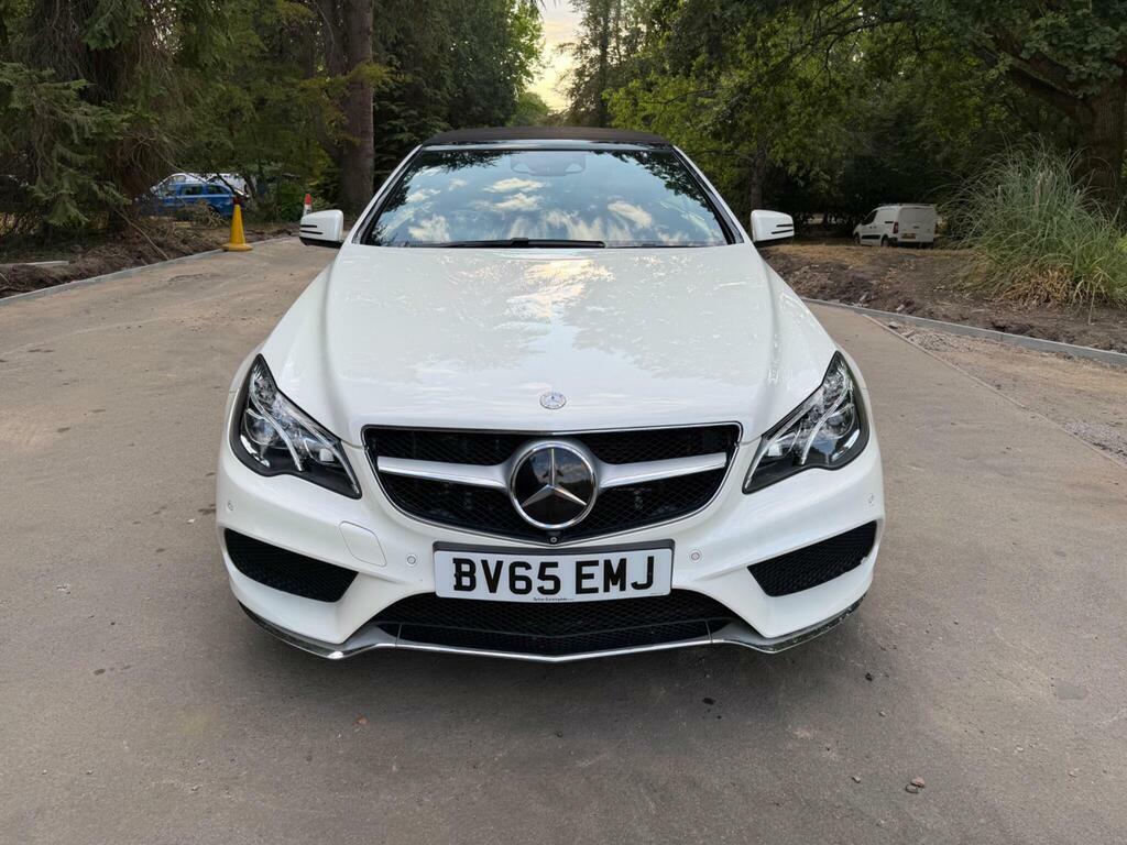 Mercedes-Benz E Class 3.0 E350d V6 Bluetec Amg Line Premium Cabriolet White #6