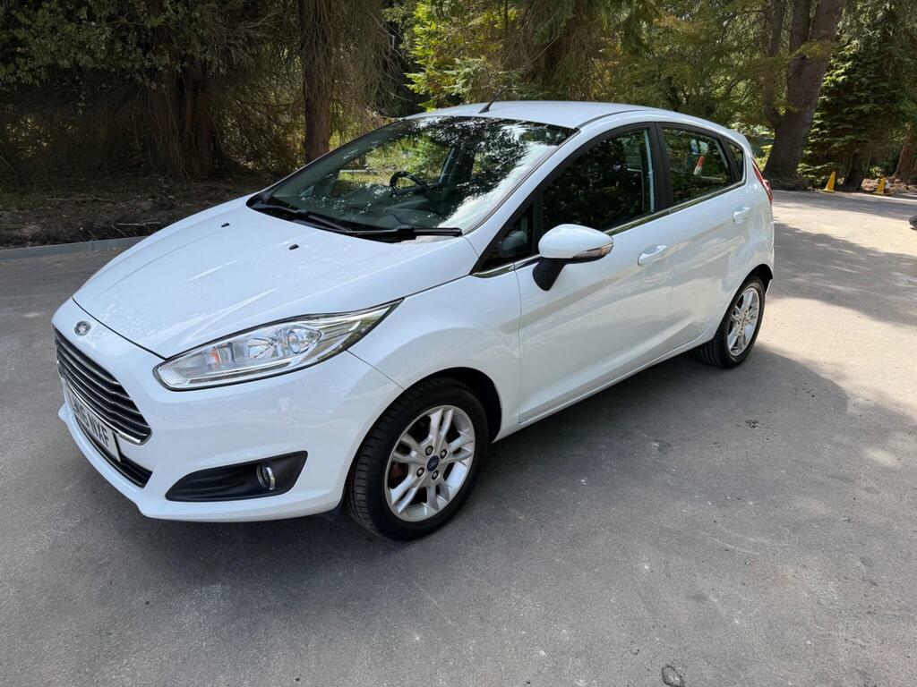 Ford Fiesta 1.25 Zetec Euro 6 White #4