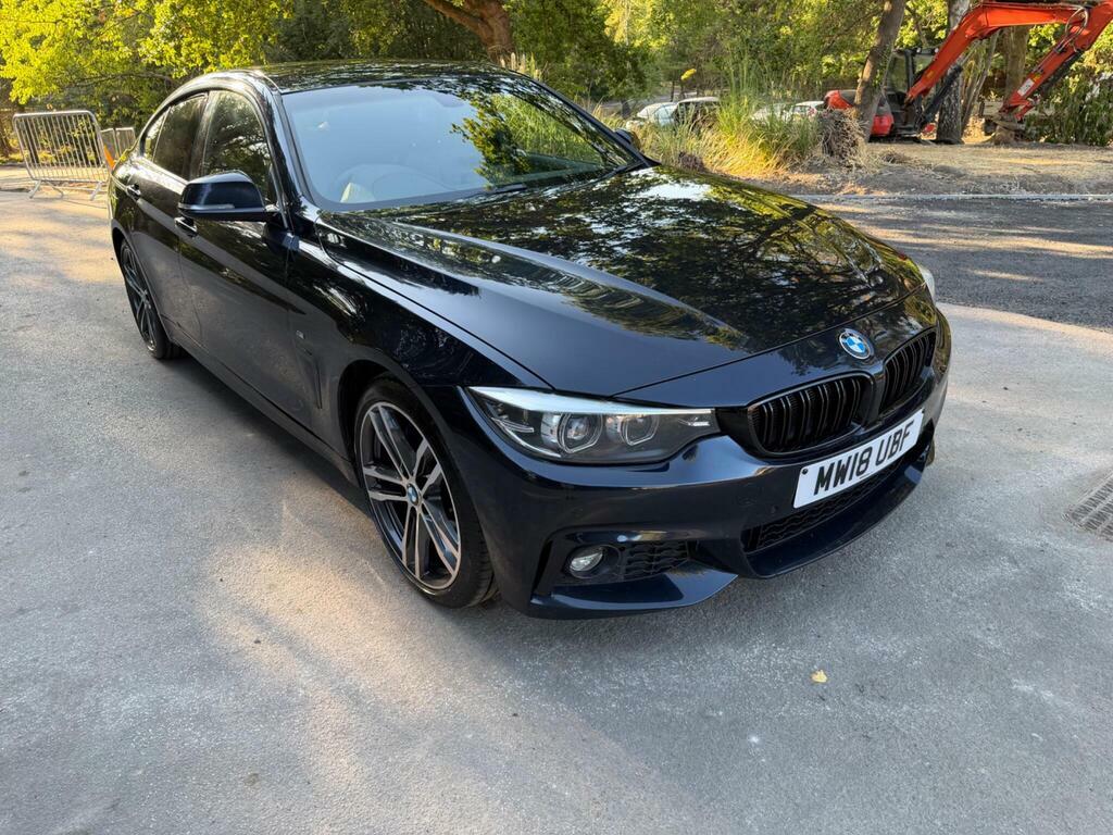 BMW 4 Series Gran Coupe 3.0 430D M Sport Euro 6 S S Black #3