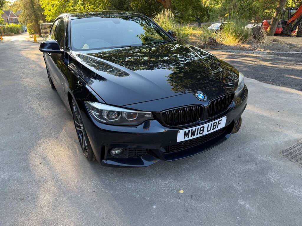 BMW 4 Series Gran Coupe 3.0 430D M Sport Euro 6 S S Black #4