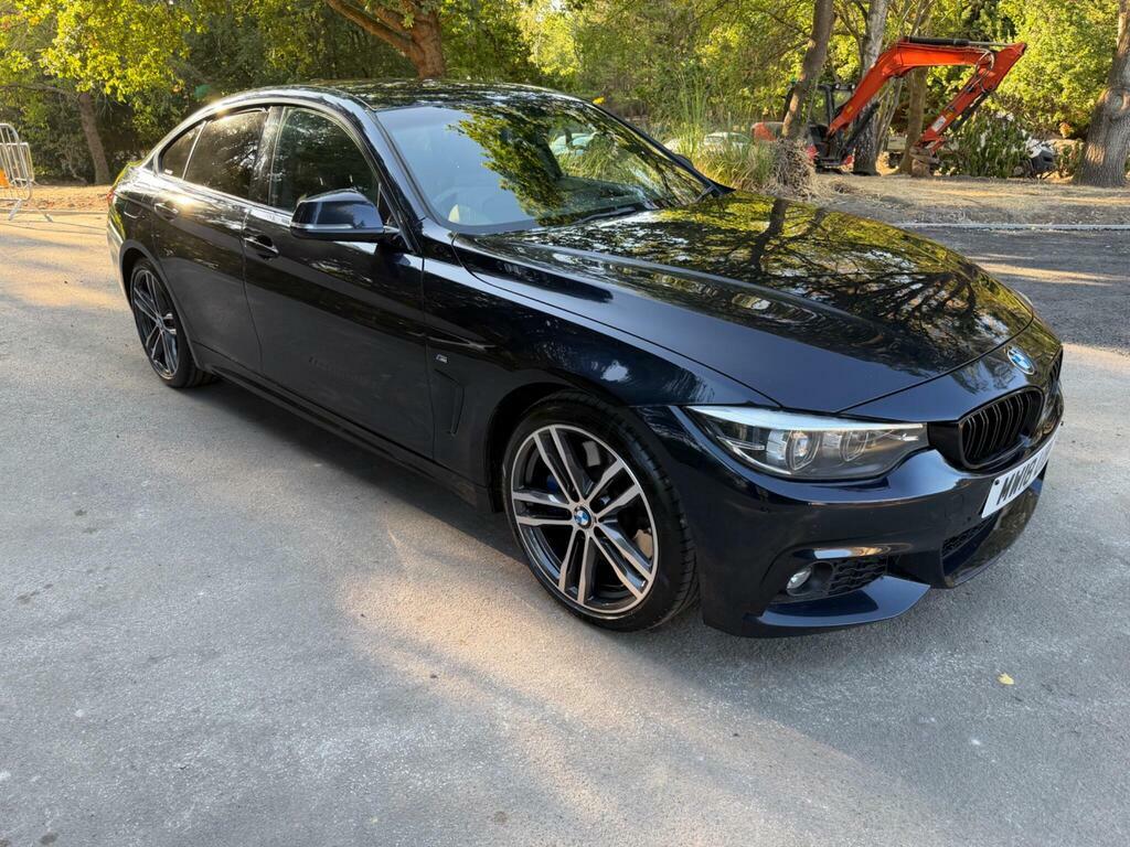 BMW 4 Series Gran Coupe 3.0 430D M Sport Euro 6 S S Black #2