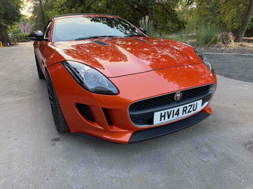Jaguar F-Type 3.0 V6 Euro 5 S S HV14RZU Orange #5