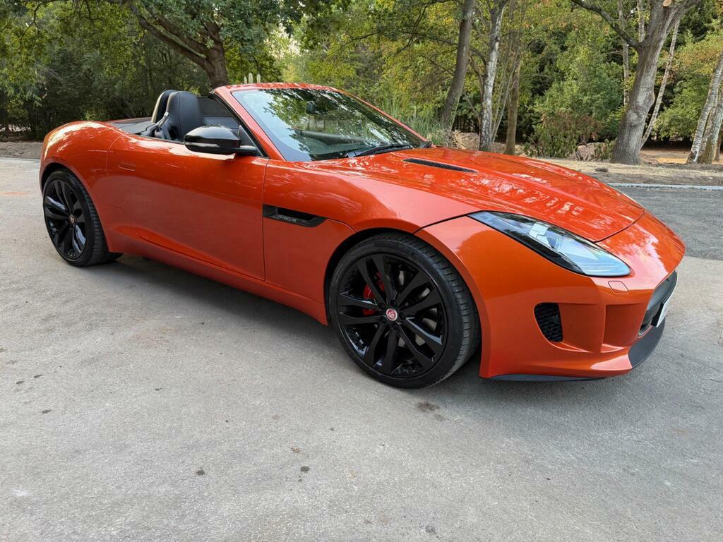 Jaguar F-Type 3.0 V6 Euro 5 S S Orange