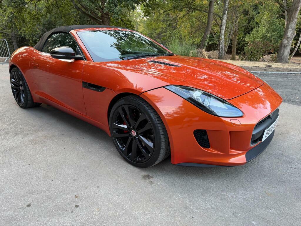 Jaguar F-Type 3.0 V6 Euro 5 S S HV14RZU Orange #2