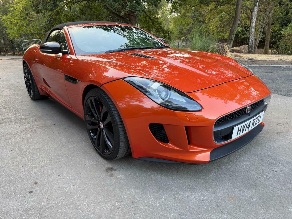 Jaguar F-Type 3.0 V6 Euro 5 S S HV14RZU Orange #4