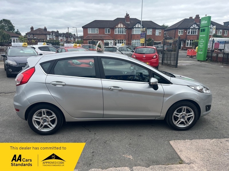 Ford Fiesta 1.0 Zetec Hatchback Silver #4