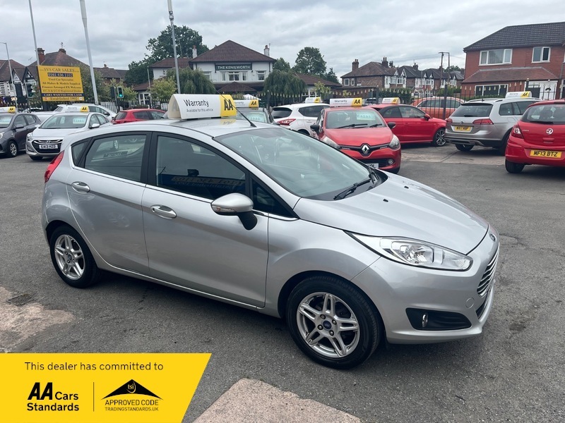 Ford Fiesta 1.0 Zetec Hatchback Silver #3