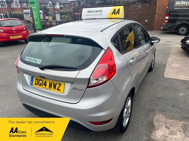 Ford Fiesta 1.0 Zetec Hatchback Silver #5