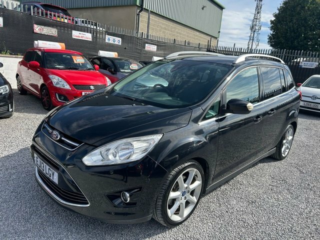 Ford Grand C-Max 1.6T Ecoboost Titanium Mpv Black #3