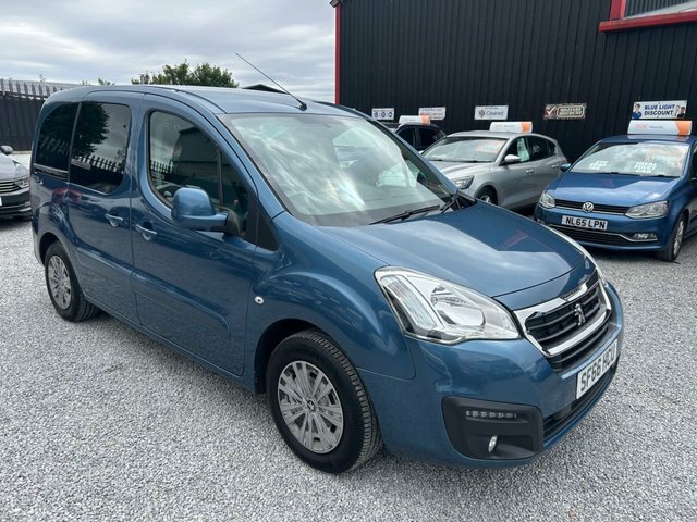 Peugeot Partner Tepee 1.6 Bluehdi Allure Mpv Blue #2