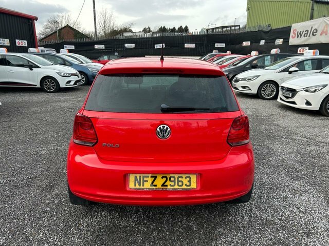 Volkswagen Polo 1.2 Match Hatchback Red #4