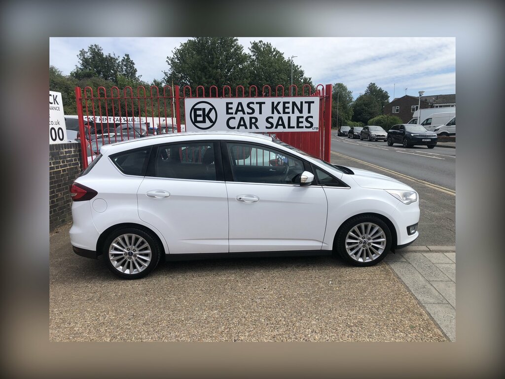 Ford C-Max 1.5 Tdci Titanium BD66EFH White #5