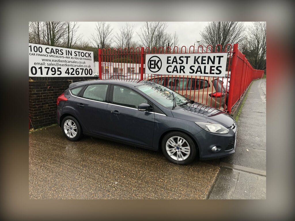 Ford Focus 1.6 Tdci 115 Titanium Navigator EY64ZLK Grey #2