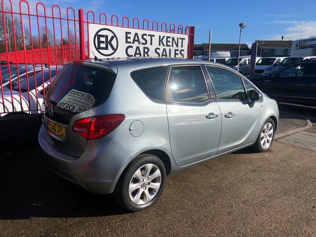 Vauxhall Meriva 1.4 16V Se Mpv Euro 5 100 Ps FL60DYJ Silver #6