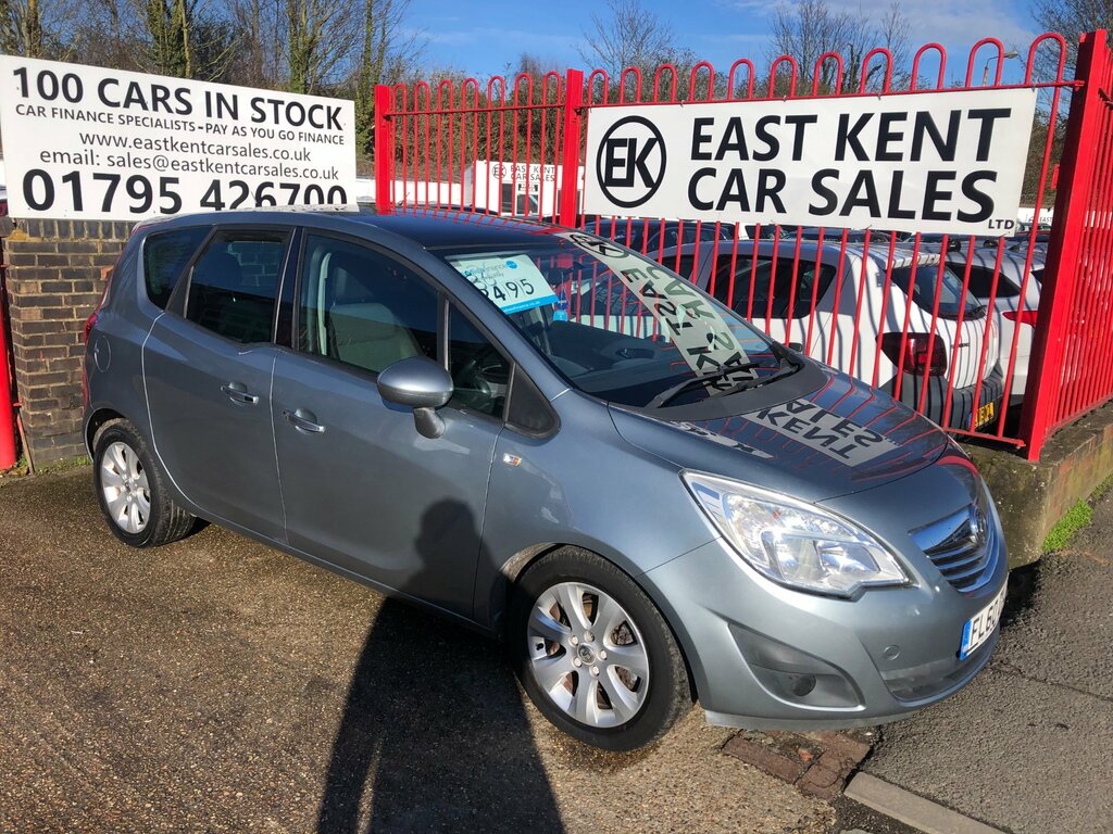Vauxhall Meriva 1.4 16V Se Mpv Euro 5 100 Ps FL60DYJ Silver #4