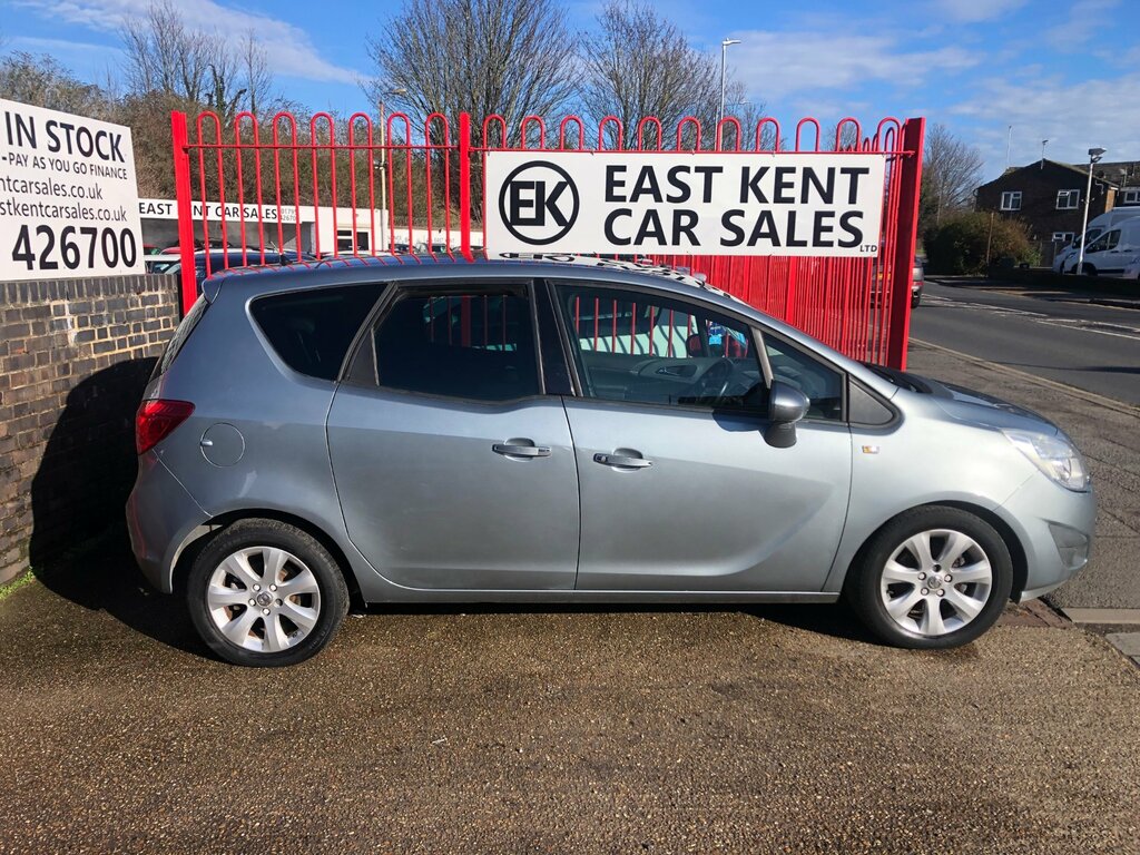 Vauxhall Meriva 1.4 16V Se Mpv Euro 5 100 Ps FL60DYJ Silver #5
