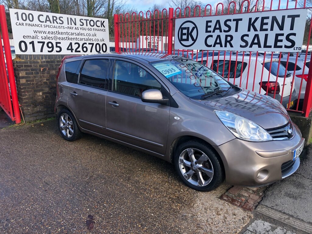 Nissan Note 1.6 16V N-tec Hatchback Euro 5 11 VU60XFP Beige #4