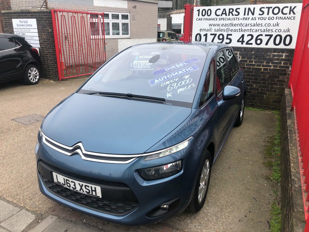 Citroen C4 Picasso 1.6 E-hdi Airdream Vtr Mpv Etg6 Euro 5 Blue #3