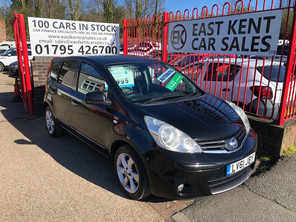Nissan Note 1.6 16V N-tec Hatchback Euro 5 11 Black