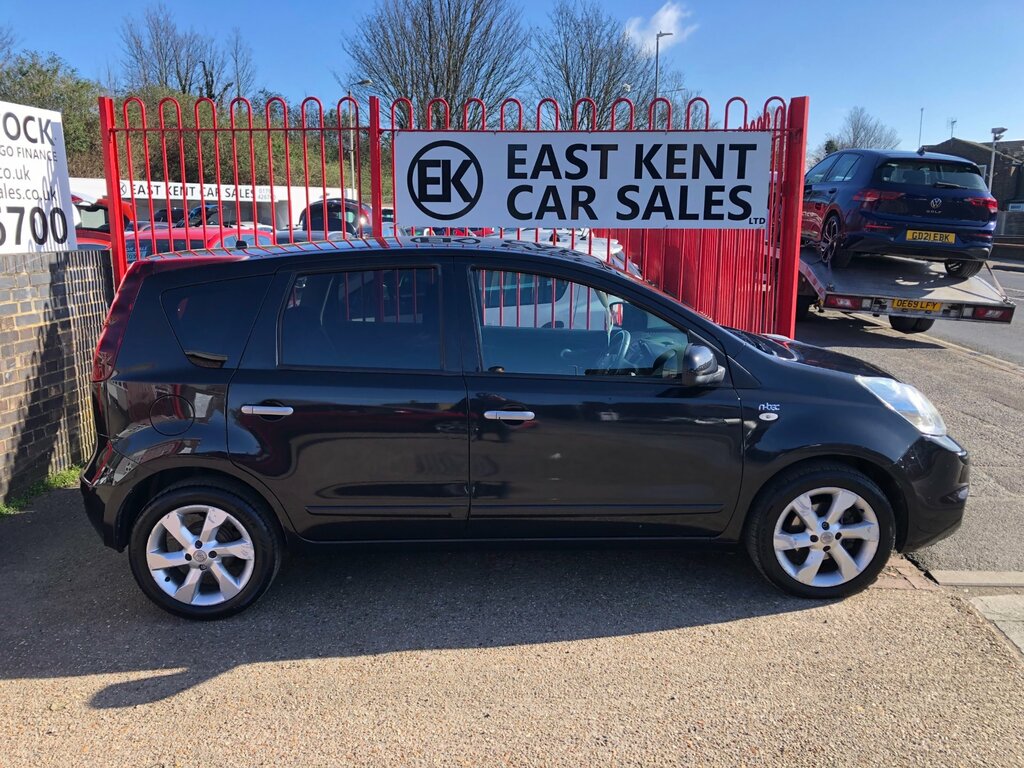 Nissan Note 1.6 16V N-tec Hatchback Euro 5 11 LV61JBY Black #5