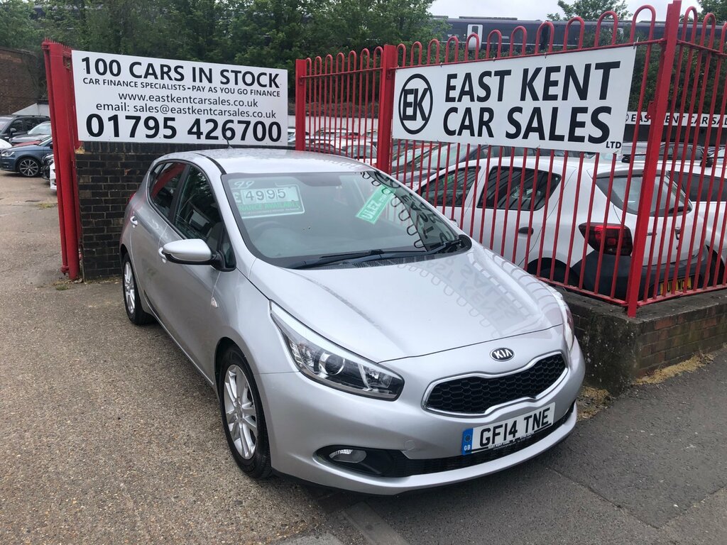Kia Ceed 1.4 Vr7 Hatchback Euro 5 98 Bhp Silver
