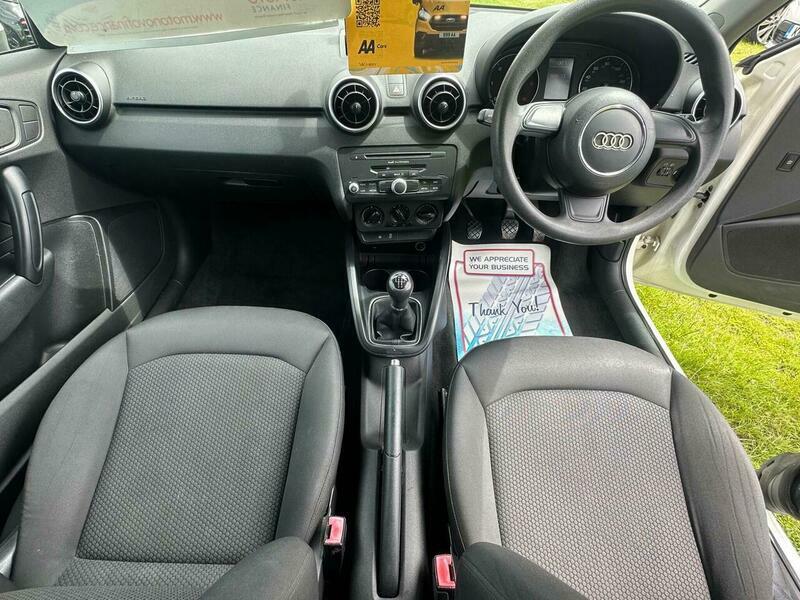 Audi A1 1.6 Tdi Se Euro EF62ODH White #5