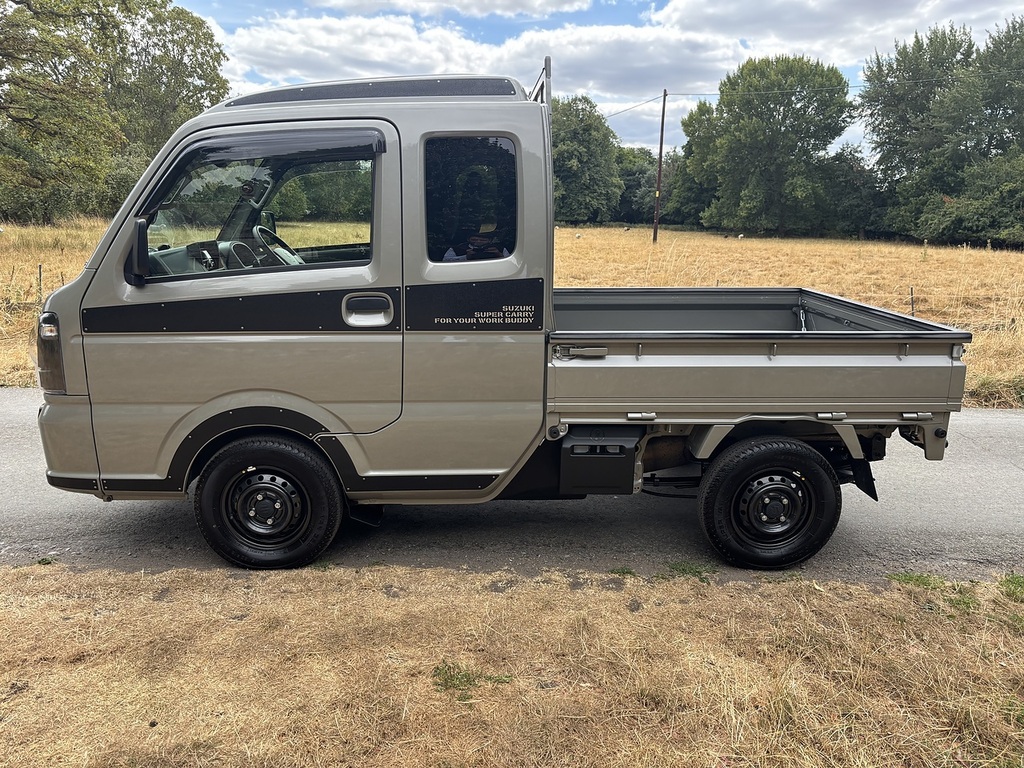 Suzuki Carry Super X Limited 4X4 U556588 Grey #4