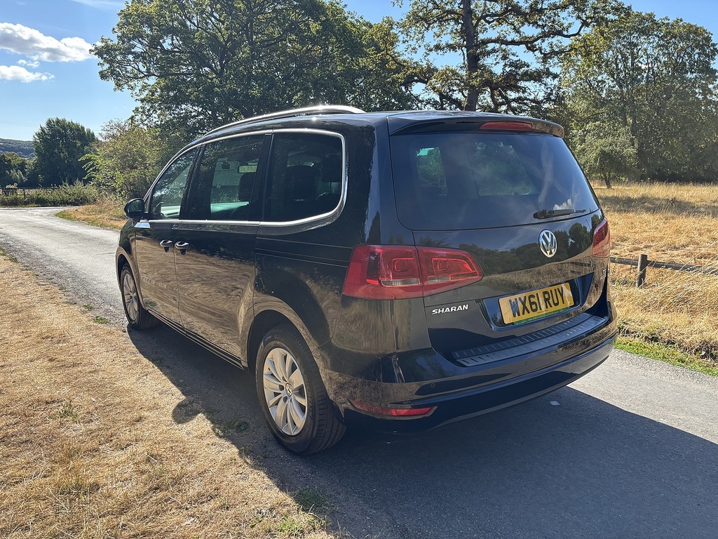 Volkswagen Sharan 2.0 Tdi Bluemotion Tech Sel Dsg Euro 5 Ss Black #7