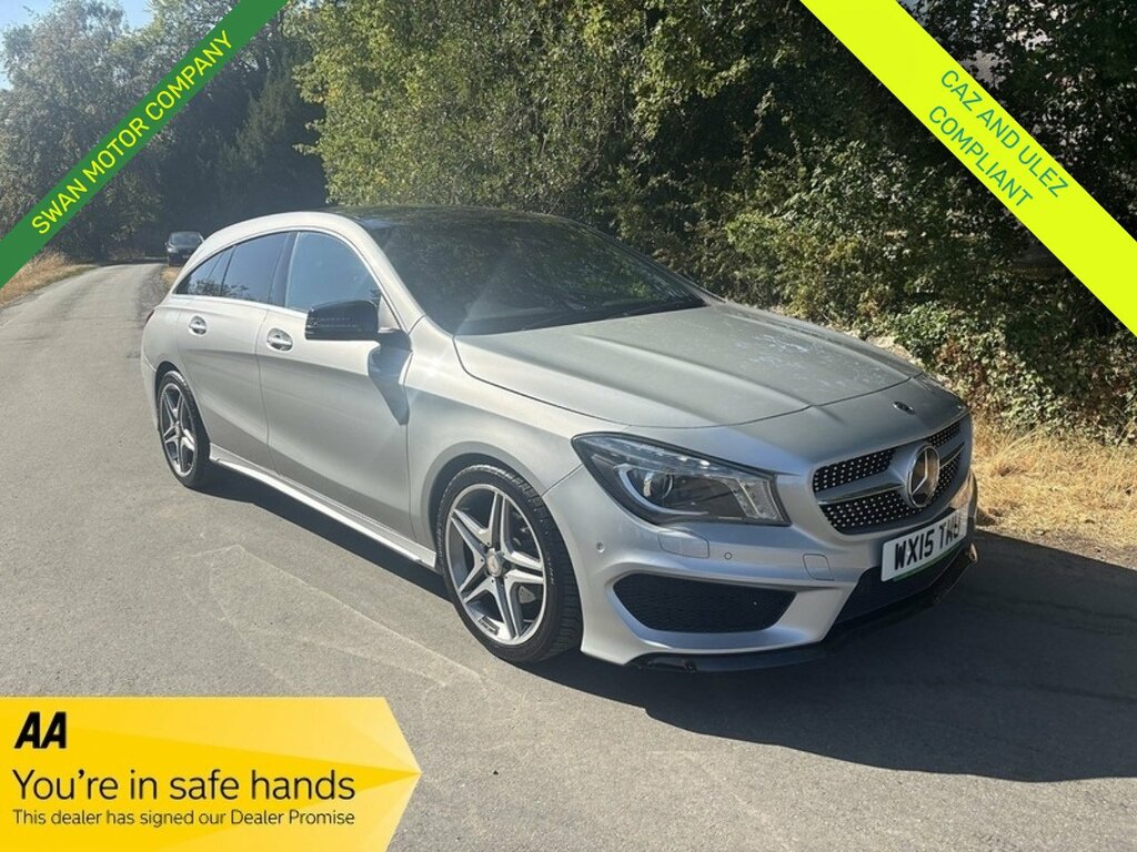 Mercedes-Benz CLA Class Cla 180 Amg Line U556667 Silver
