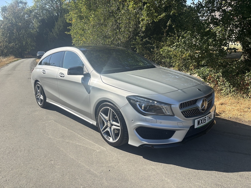 Mercedes-Benz CLA Class Cla 180 Amg Line U556667 Silver #2