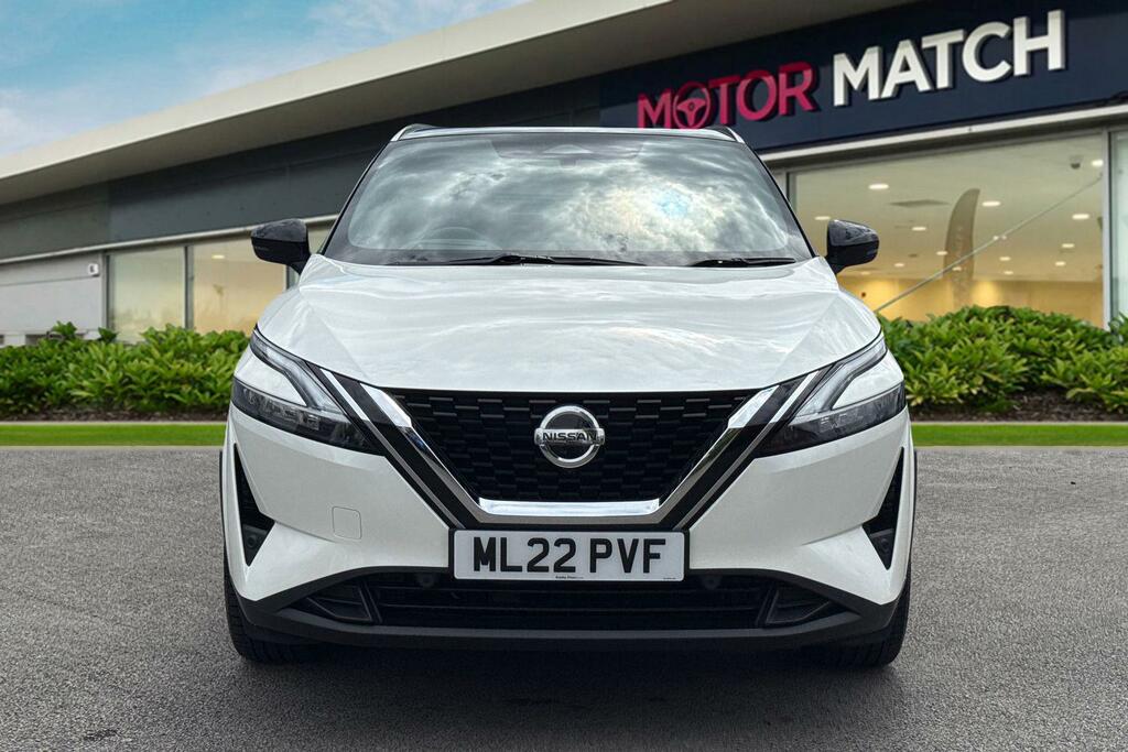Nissan Qashqai 1.3 Dig-t Mhev Tekna Xtron Euro 6 Ss ML22PVF White #5