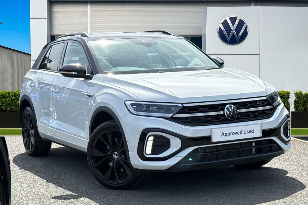 Volkswagen T-Roc 1.5 Tsi Black Edition Plus Sunroof, Led Matri DF75FBU White