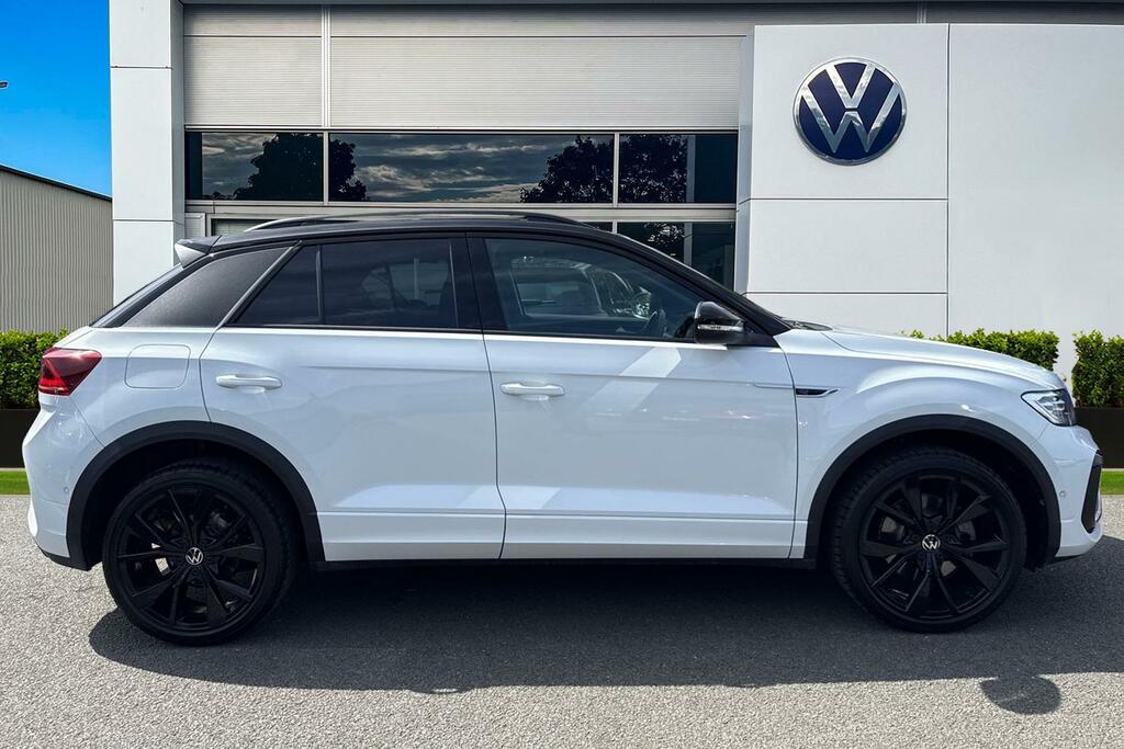 Volkswagen T-Roc 1.5 Tsi Black Edition Plus Sunroof, Led Matri DF75FBU White #3