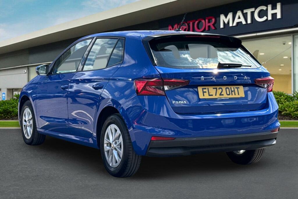 Skoda Fabia 1.0 Mpi Se Comfort Euro 6 Ss FL72OHT Blue #2