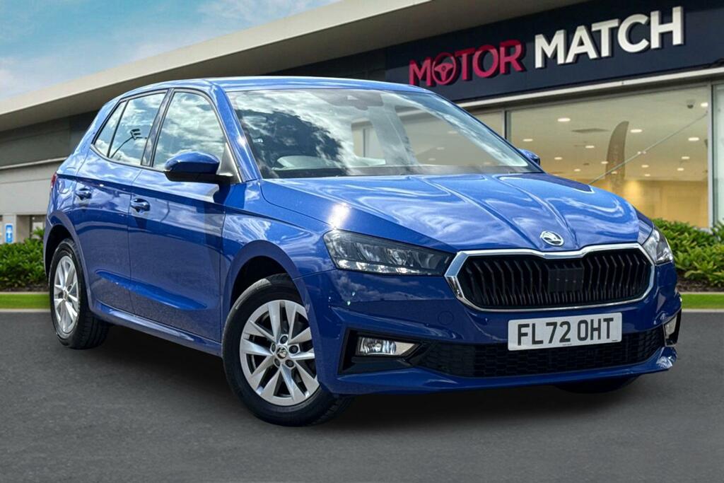 Skoda Fabia 1.0 Mpi Se Comfort Euro 6 Ss FL72OHT Blue