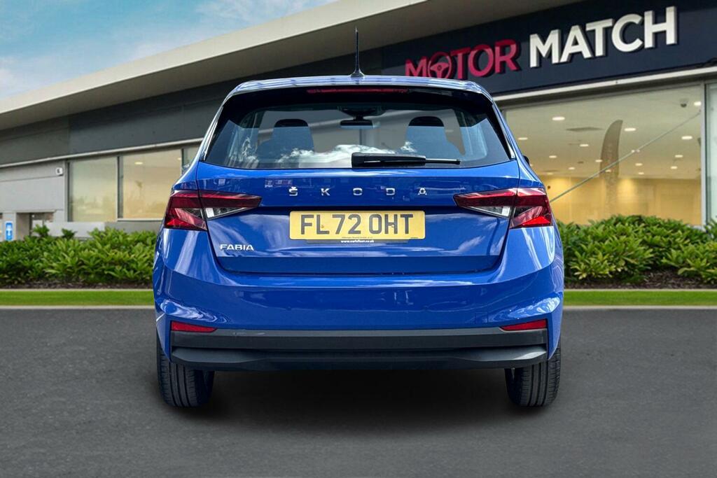 Skoda Fabia 1.0 Mpi Se Comfort Euro 6 Ss FL72OHT Blue #4