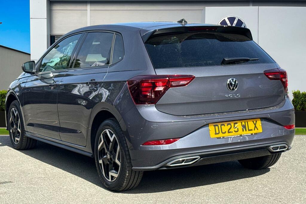 Volkswagen Polo 1.0 Tsi 115 R-line Dsg DC25WLX Grey #2