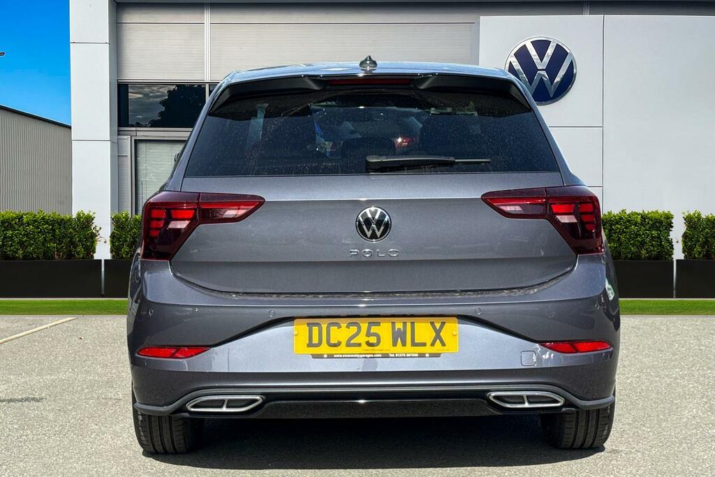 Volkswagen Polo 1.0 Tsi 115 R-line Dsg DC25WLX Grey #4