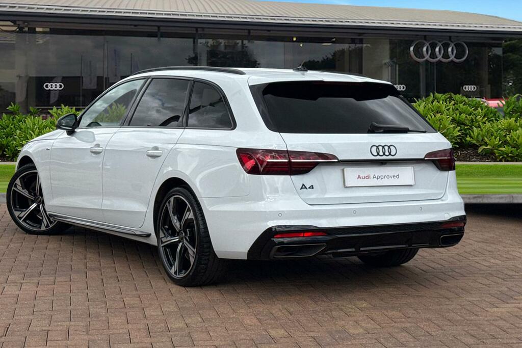 Audi A4 Avant Avant 40 Tfsi 204 Ps S Tronic White #2