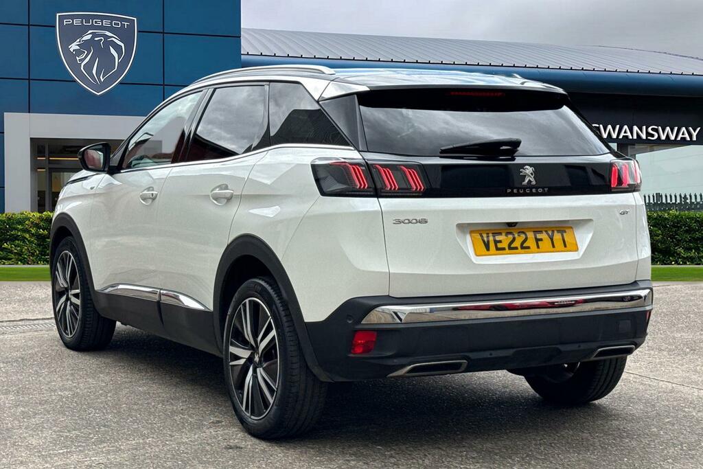Peugeot 3008 1.2 Puretech Gt Premium Eat Euro 6 Ss VE22FYT White #2