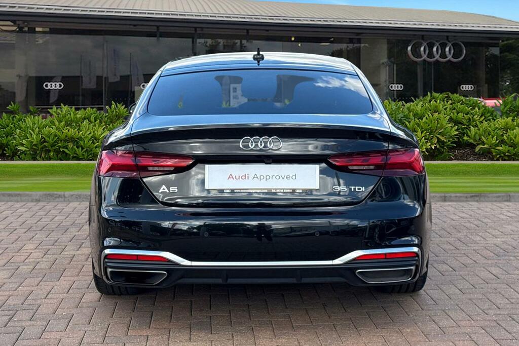 Audi A5 S Line 35 Tdi 163 Ps S Tronic Black #4