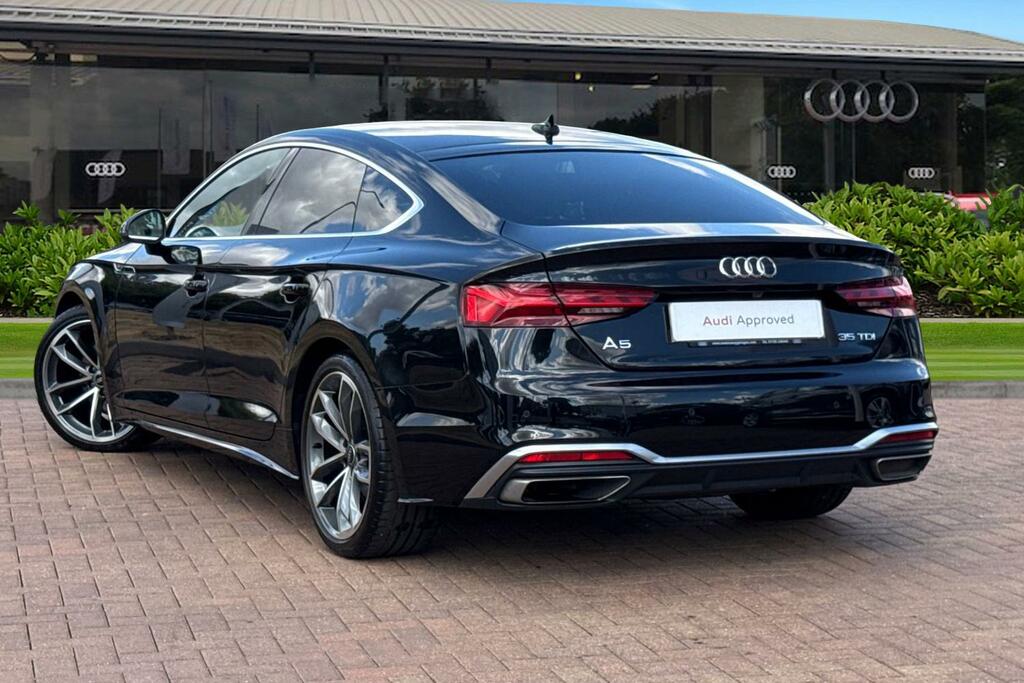 Audi A5 S Line 35 Tdi 163 Ps S Tronic Black #2