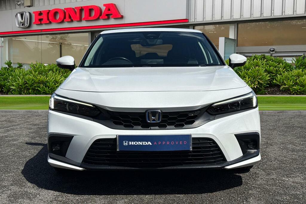 Honda Civic 2.0 H I-mmd Advance Ecvt Euro 6 Ss White #4