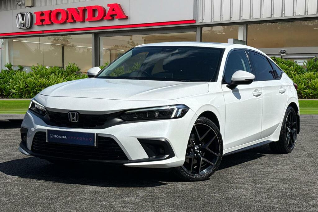Honda Civic 2.0 H I-mmd Advance Ecvt Euro 6 Ss White #6