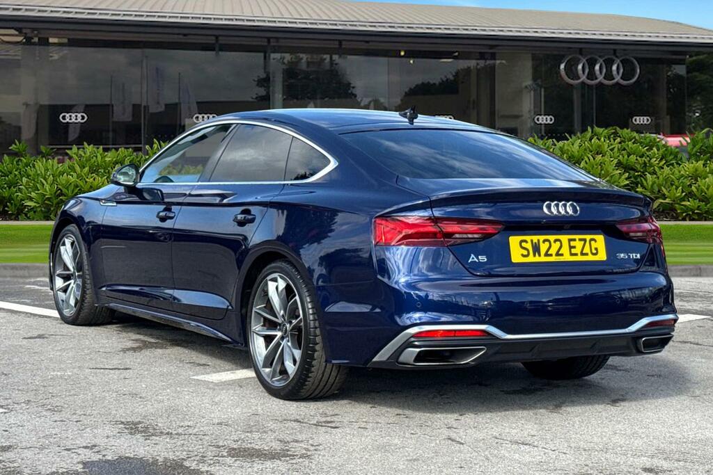 Audi A5 S Line 35 Tdi 163 Ps S Tronic Blue #2