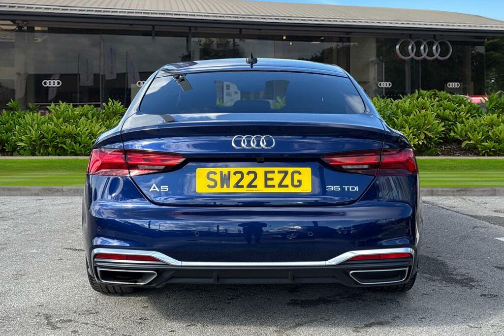 Audi A5 S Line 35 Tdi 163 Ps S Tronic Blue #4