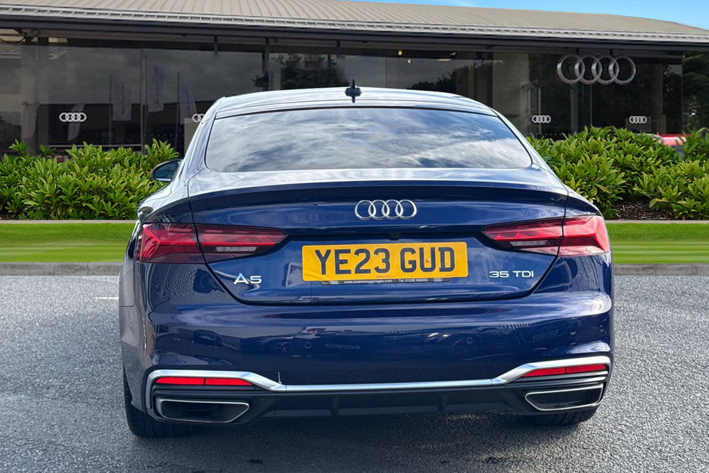 Audi A5 S Line 35 Tdi 163 Ps S Tronic Blue #4